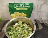 Foto del paso 4 de la receta Crema Fría Detox de Calabacín con puerro y Manzana