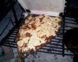 Foto del paso 6 de la receta: Pescado asado con salsa arriba!! tipo pizza riquísimo