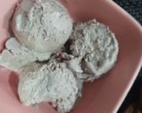 A picture of step 3 of Banana Vanilla ice cream.