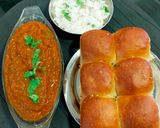 A picture of step 5 of Butter Paav Bhaji in Cooker.