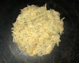 A picture of step 3 of Potato pancakes#less than 5 ingredients.