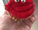 Foto del paso 10 de la receta Magdalenas barrio Sésamo: Elmo y el Monstruo de las Galletas