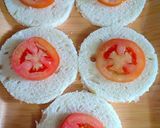 A picture of step 2 of Vegetable fruit salad sandwich.