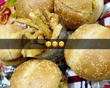 A picture of step 4 of Dynamite chicken burger.