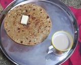 A picture of step 5 of Gobhi paratha.