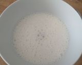 Une image de l'étape 1 de Crème anglaise sans œufs.