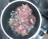Foto del paso 4 de la receta: Sopa crema verde de arvejas y cerdo