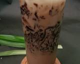 Cara Membuat Es cincau cappucino 4