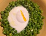 Foto del passaggio 6 della ricetta Uova in camicia in zuppa di piselli freschi🫛🥚🍳👔