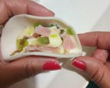 Foto del paso 3 de la receta: Agnolotis de jamón y queso