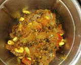 A picture of step 5 of Paneer biryani.