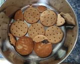 Foto del paso 1 de la receta Tarta fría de galletas y yogur