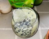 Foto langkah ke 5 dari resep Es Cendol Kecebong Creamy Matcha.
