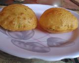 A picture of step 2 of Aloo puri.