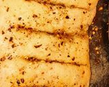 A picture of step 5 of Garlic bread.