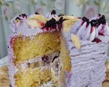 عکس مرحله 4 از دستور تزئین کیک اسفنجی🎂🎂🍰🍰