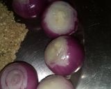 A picture of step 1 of Stuffed onion with gravy--.