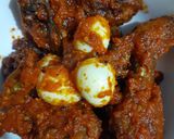Foto langkah ke 4 dari resep Ayam telur puyuh sambalado.