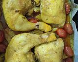 Foto del paso 5 de la receta Pollo Asado al Vino Blanco y Orégano con Patatas al Pimentón y Cúrcuma y Cherrys