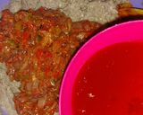 Foto del paso 2 de la receta: 💚 Albóndigas de lentejas 💚 Estofadas en salsa putanesca🖤