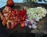 Foto langkah ke 3 dari resep Tumis Tempe Okra Hijau.