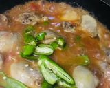 A picture of step 7 of Charsi karahi.