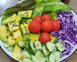 Foto langkah ke 3 dari resep Salad Sayur, Alpukat.