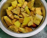 A picture of step 1 of Jackfruit Potato Curry.