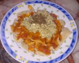 Foto del paso 5 de la receta: Fideos caseros de sémola y arvejas. Con pesto de arvejas