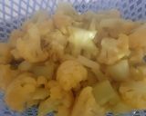 A picture of step 3 of Cauliflower pickle.