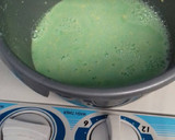 Foto langkah ke 4 dari resep Pie Susu Pandan Teflon anti gagal.