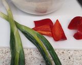 A picture of step 2 of Savoury scones. Airfyer.