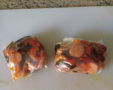 Foto del paso 6 de la receta: Rollitos de verduras con salchicha en papel de arroz