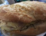 Foto del paso 4 de la receta: Tortilla súper esponjosa con nata y atún