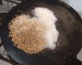 A picture of step 1 of Hyderabadi Mircho ka salan.