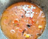 A picture of step 5 of Masala oats.
