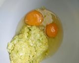 A picture of step 3 of Zucchini Fritters.