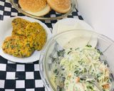 Foto del paso 1 de la receta: Pan Con Hamburguesas 🍔 de Garbanzos con Espinaca Tofu Vegano al horno 👌