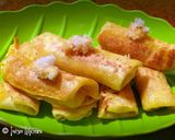 A picture of step 5 of Plantain stuffed creeps / madakku appam.