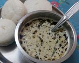 A picture of step 3 of Cup iddlli.