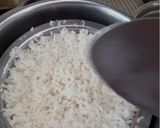 A picture of step 5 of Mangai Sadum / Raw Mango Rice.