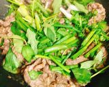 Hình bước làm 4 của món Bò Xào Xì Dầu