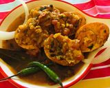 A picture of step 9 of Spicy Egg  Curry.