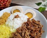 Foto langkah ke 6 dari resep Nasi Krawu khas Gresik.