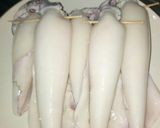 Foto langkah ke 3 dari resep Gulai Cumi Isi Tahu.
