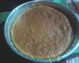 A picture of step 4 of Custard Cake Using Pancake Mix.