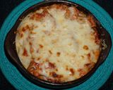 A picture of step 5 of BAKED MOSTACCIOLI RIGATI PASTA WITH CHEESE, JON STYLE.