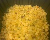 A picture of step 2 of Spanish omelette using Air Fryer.