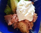 Foto del paso 4 de la receta: Pan de avena en microondas con ensalada de atún