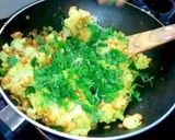 A picture of step 3 of Aloo Chop.